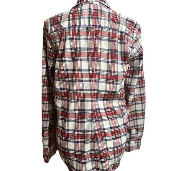 Frank & Eileen Barry plaid cotton button up shirt - Picture 5 of 13